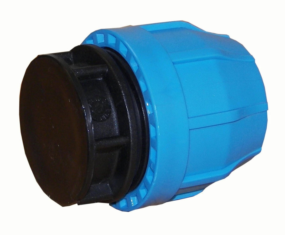 1-1/4" IPS Compression End Cap For PE